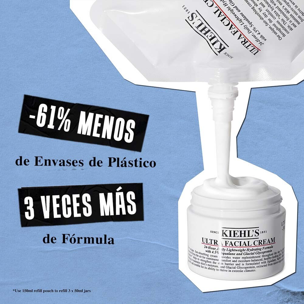 ULTRA FACIAL CREAM REFILL POUCH (REFILL DE CREMA HIDRATANTE PARA ROSTRO)